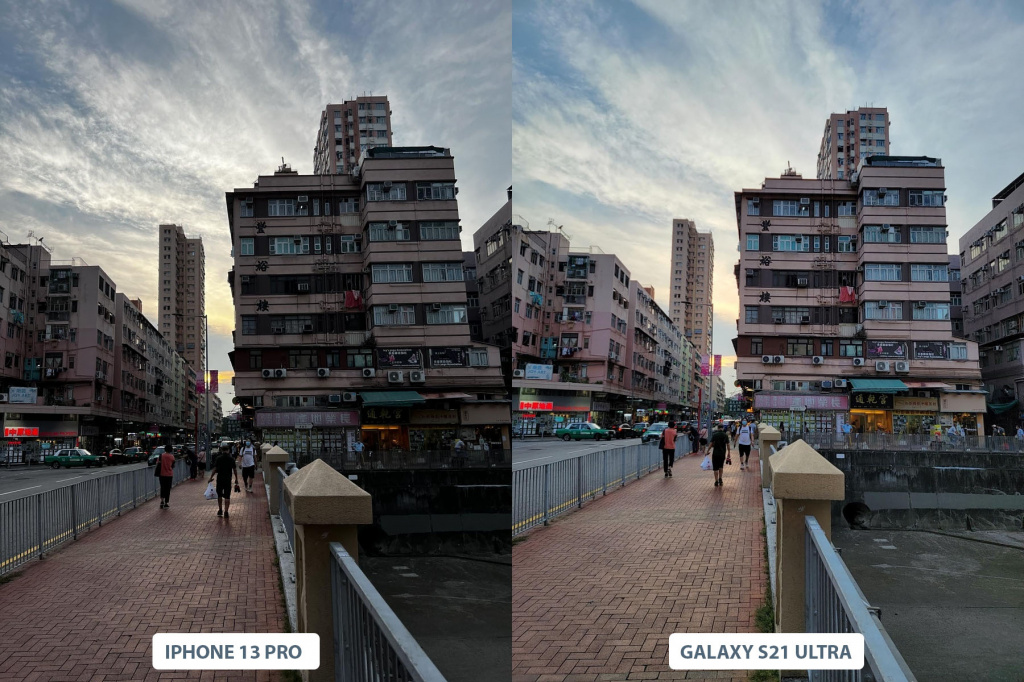 сравнение камер iphone 13 и 13 pro