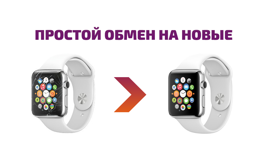 обмен apple watch на новые