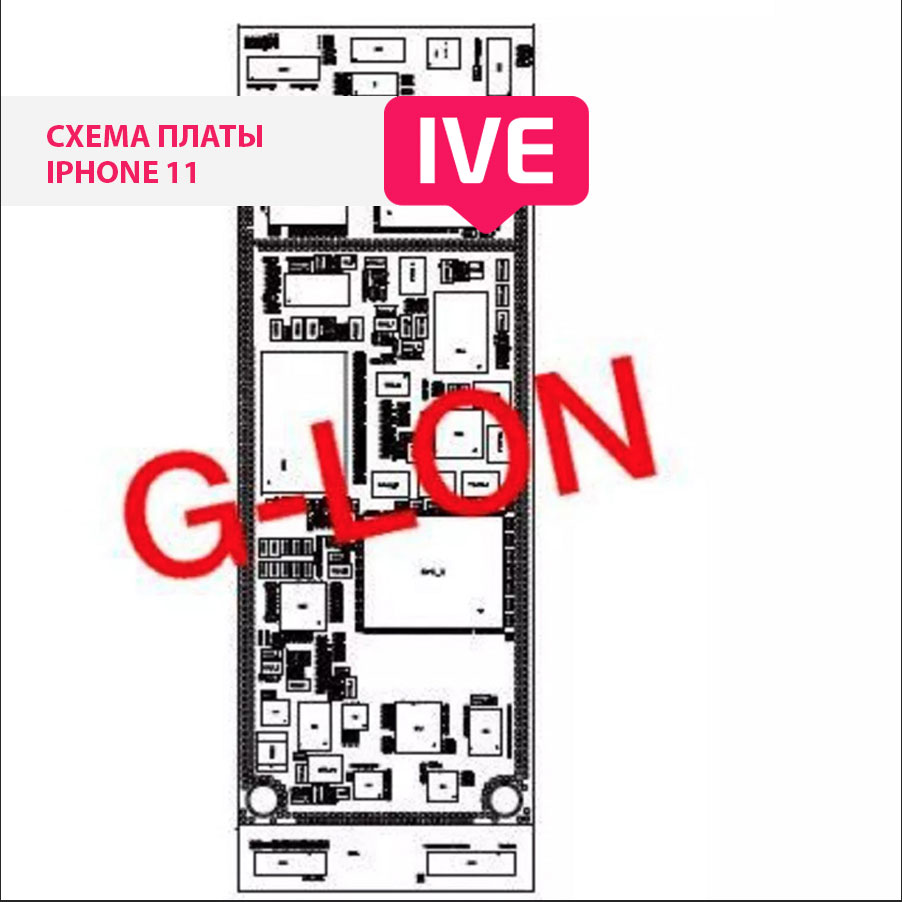 Схема iPhone 11 Схема iPhone 11