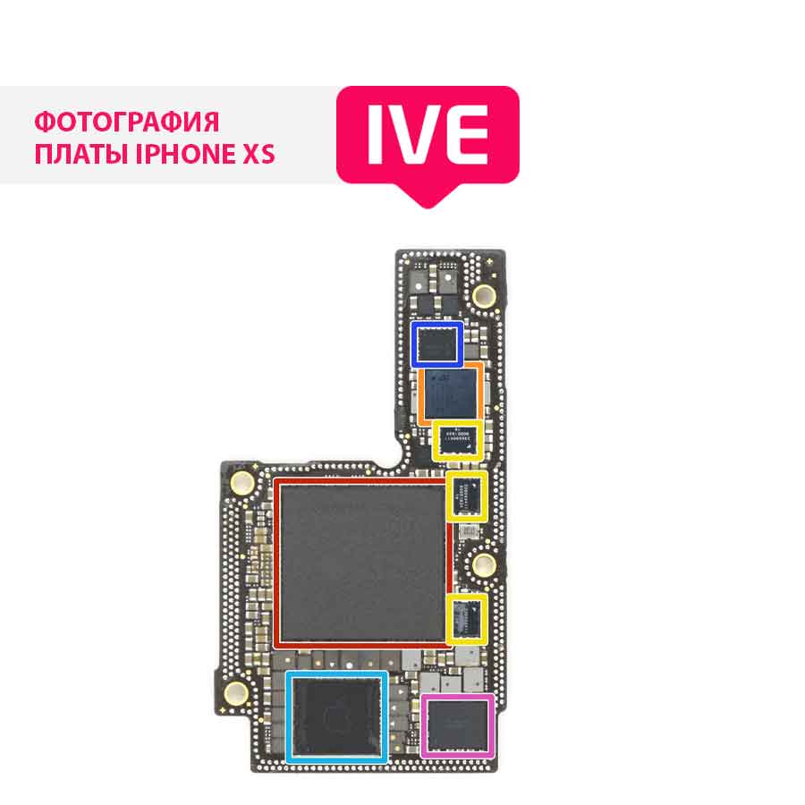 плата iPhone XS плата iPhone XS